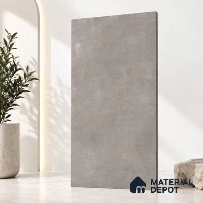 Cement Floor & Wall Tile TL 12777 D Garmin Smoke 4 ft x 2 ft Punch Matte Finish Vitrified Tile - 9 mm
