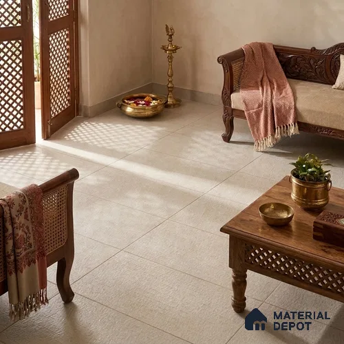 Cement Wall Tile TL 12778 B Harmonic Prive Cemanto 4 ft x 2 ft Punch Matte Finish Vitrified Tile - 9 mm