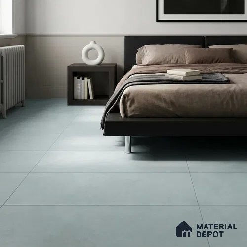 Cement Wall & Floor Tile TL 12780 Aqua 4 ft x 2 ft Matte Finish Vitrified Tile - 9 mm | Suitable For Living Room, Hall, Bedroom