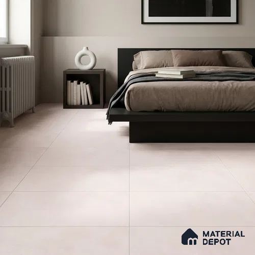 Cement Wall & Floor Tile TL 12780 C Cream 4 ft x 2 ft Matte Finish Vitrified Tile - 9 mm | Suitable For Living Room, Hall, Bedroom