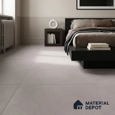 Cement Wall & Floor Tile TL 12780 E Grey 4 ft x 2 ft Matte Finish Vitrified Tile - 9 mm | Suitable For Living Room, Hall, Bedroom