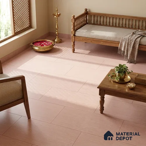 Punch Look Punch Matte Finish Rosso Vitrified Wall Tile | TL 12780 H 4 ft x 2 ft - 9 mm | Suitable For Living Room, Hall & Foyer