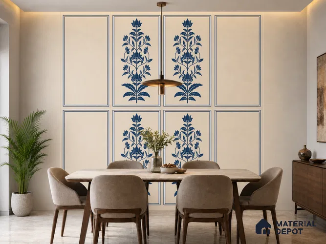 TL 12789 Jaipur Decor 4 ft x 2 ft Vitrified Matte Finish Tile - 9 mm