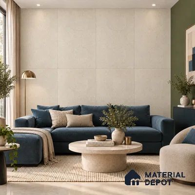TL 12790 B Tian Crema 4 ft x 2 ft Vitrified Matte Finish Tile - 9 mm