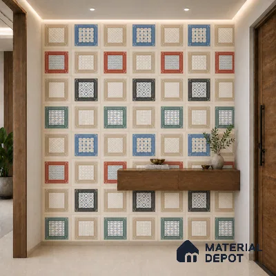 TL 12790 C Sigma Decor 4 ft x 2 ft Vitrified Matte Finish Tile - 9 mm