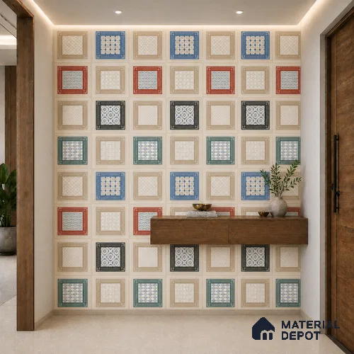 TL 12790 C Sigma Decor 4 ft x 2 ft Vitrified Matte Finish Tile - 9 mm