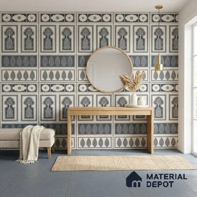 TL 12791 Pantone Mahal Blue-1 4 ft x 2 ft Vitrified Matte Finish Tile - 9 mm