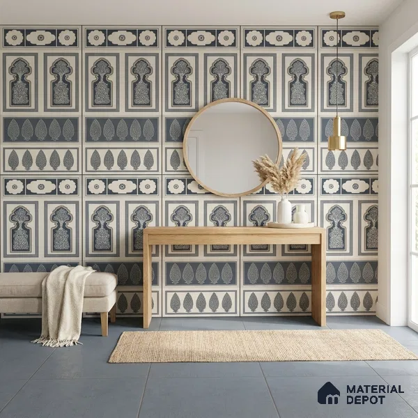TL 12791 Pantone Mahal Blue-1 4 ft x 2 ft Vitrified Matte Finish Tile - 9 mm