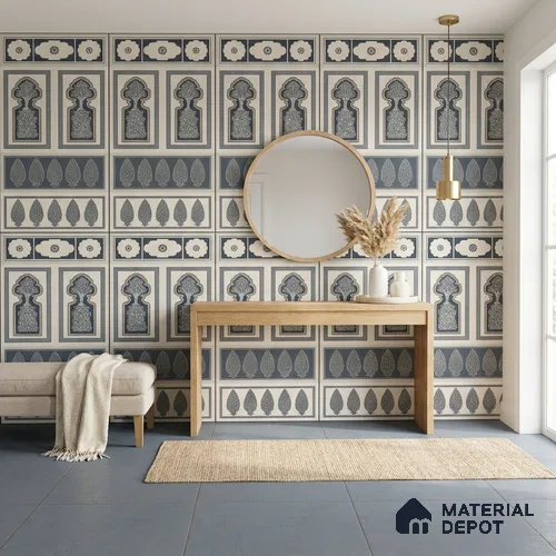 TL 12791 Pantone Mahal Blue-1 4 ft x 2 ft Vitrified Matte Finish Tile - 9 mm
