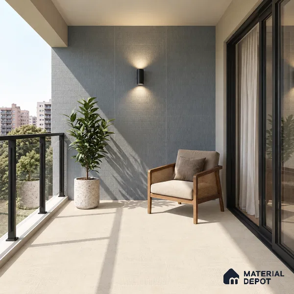 TL 12791 J Pantone Layer Calce 4 ft x 2 ft Vitrified Matte Finish Tile - 9 mm