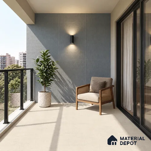TL 12791 J Pantone Layer Calce 4 ft x 2 ft Vitrified Matte Finish Tile - 9 mm