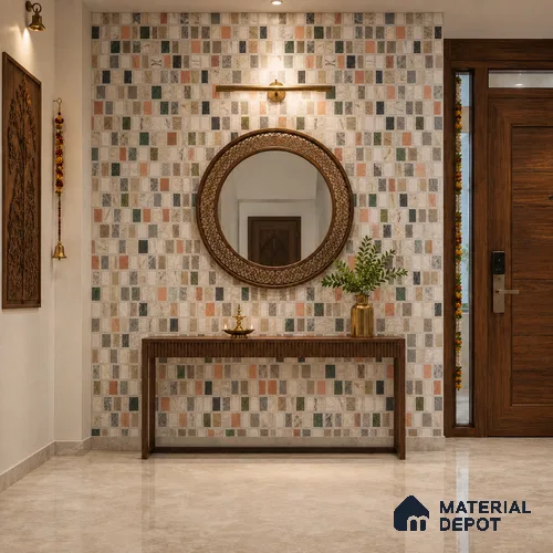 TL 12794 Scarpa Multi 4 ft x 2 ft Vitrified Matte Finish Tile - 9 mm
