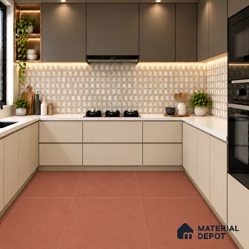 TL 12795 B Sibeco Terrazzo Moca 4 ft x 2 ft Vitrified Matte Finish Tile - 9 mm