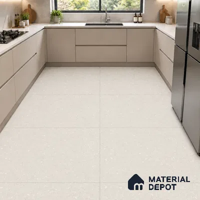 TL 12796 B Venetian Bianco Base 4 ft x 2 ft Vitrified Matte Finish Tile - 9 mm