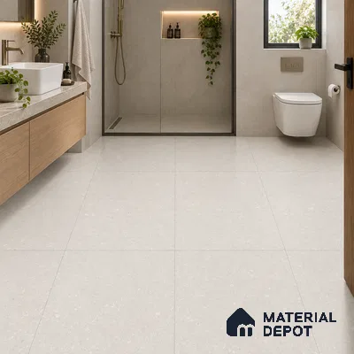 TL 12796 B Venetian Bianco Base 4 ft x 2 ft Vitrified Matte Finish Tile - 9 mm