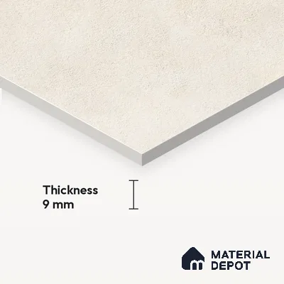 Stone Floor & Wall Tile TL 12797 D Outer Stone Ivory 4 ft x 2 ft Vitrified Matte Finish - 9 mm | Suitable for Living Room, Bedroom, Kitchen, Foyer & Commercial Spaces
