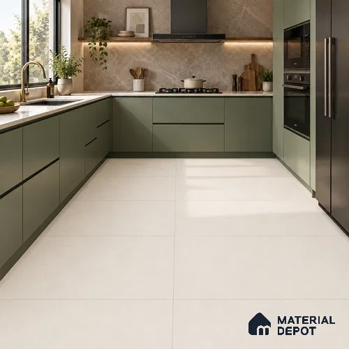 TL 12797 I 107 Argento Stone Beige 4 ft x 2 ft Vitrified Matte Finish Tile - 9 mm