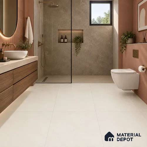TL 12797 I 107 Argento Stone Beige 4 ft x 2 ft Vitrified Matte Finish Tile - 9 mm