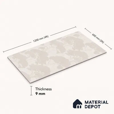 TL 12799 D Stone Murel Light 4 ft x 2 ft Vitrified Matte Finish Tile - 9 mm