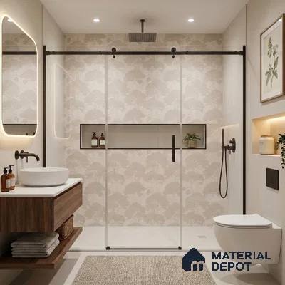 TL 12799 D Stone Murel Light 4 ft x 2 ft Vitrified Matte Finish Tile - 9 mm