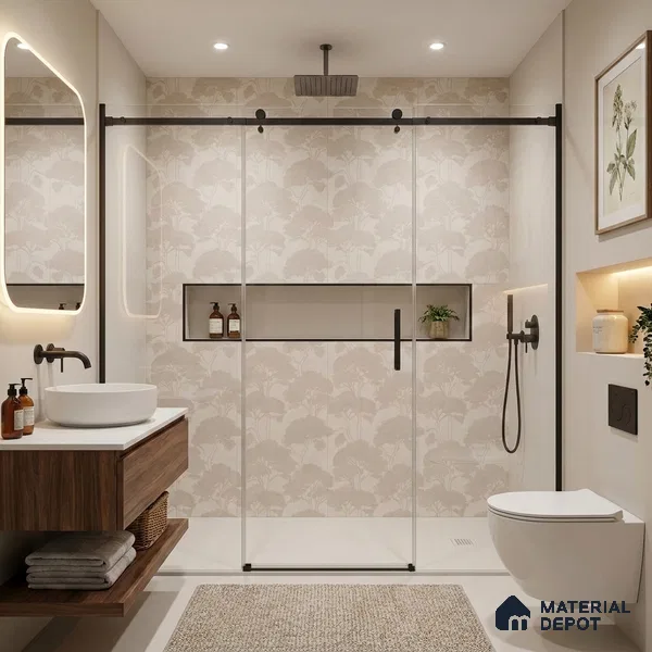 TL 12799 D Stone Murel Light 4 ft x 2 ft Vitrified Matte Finish Tile - 9 mm