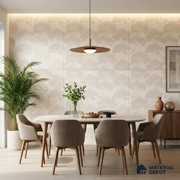 TL 12799 D Stone Murel Light 4 ft x 2 ft Vitrified Matte Finish Tile - 9 mm