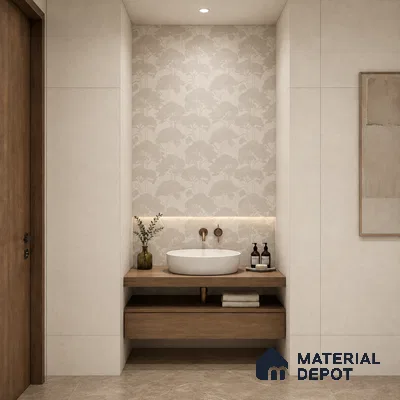 TL 12799 D Stone Murel Light 4 ft x 2 ft Vitrified Matte Finish Tile - 9 mm