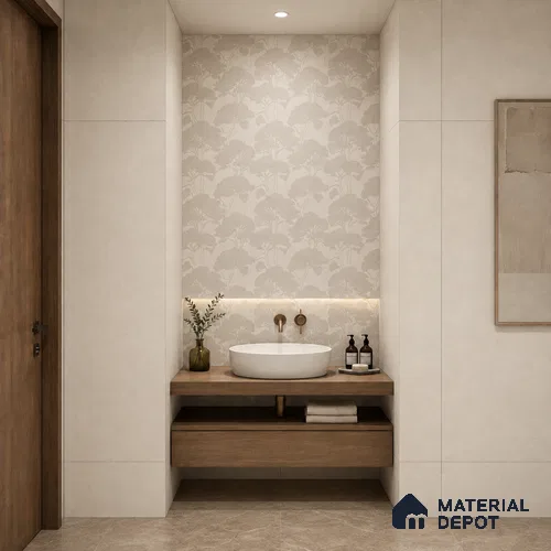 TL 12799 D Stone Murel Light 4 ft x 2 ft Vitrified Matte Finish Tile - 9 mm