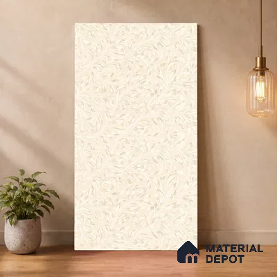 TL 12800 Papier Crema Decor - 1 4 ft x 2 ft Vitrified Matte Finish Tile - 9 mm