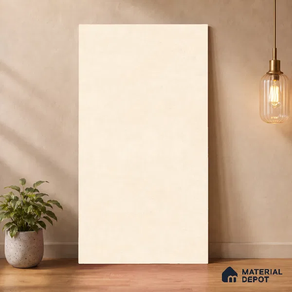 TL 12800 B Papier Crema Decor - 4 4 ft x 2 ft Vitrified Matte Finish Tile - 9 mm