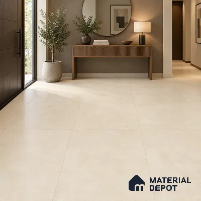 TL 12801 B Portland Beige 4 ft x 2 ft Vitrified Matte Finish Tile - 9 mm