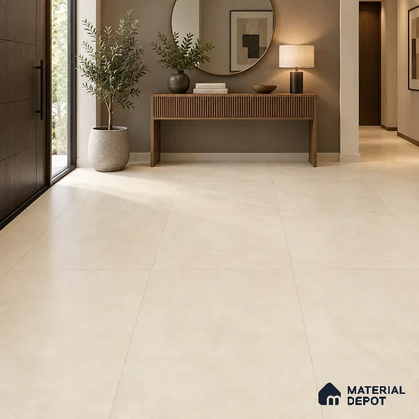 TL 12801 B Portland Beige 4 ft x 2 ft Vitrified Matte Finish Tile - 9 mm