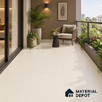 TL 12802 B Silt Calce 4 ft x 2 ft Vitrified Matte Finish Tile - 9 mm