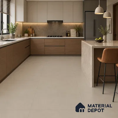 TL 12802 C Silt Sand 4 ft x 2 ft Vitrified Matte Finish Tile - 9 mm
