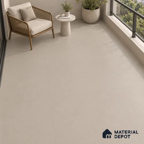 TL 12802 C Silt Sand 4 ft x 2 ft Vitrified Matte Finish Tile - 9 mm