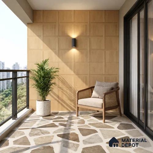 TL 12814 Maxi Grigio 4 ft x 2 ft Vitrified Matte Finish Tile - 9 mm