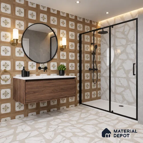 TL 12814 B Maxi Bianco 4 ft x 2 ft Vitrified Matte Finish Tile - 9 mm