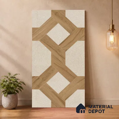 TL 12817 Veneer 303 4 ft x 2 ft Vitrified Matte Finish Tile - 9 mm