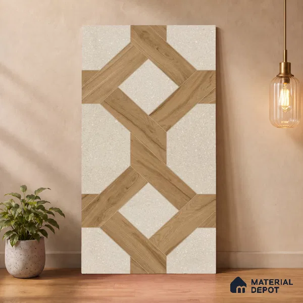 TL 12817 Veneer 303 4 ft x 2 ft Vitrified Matte Finish Tile - 9 mm