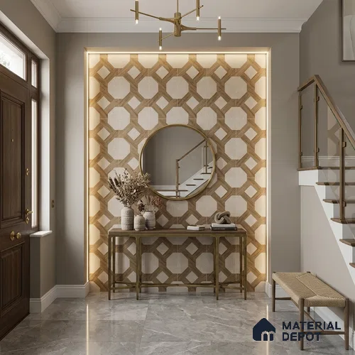 TL 12817 Veneer 303 4 ft x 2 ft Vitrified Matte Finish Tile - 9 mm