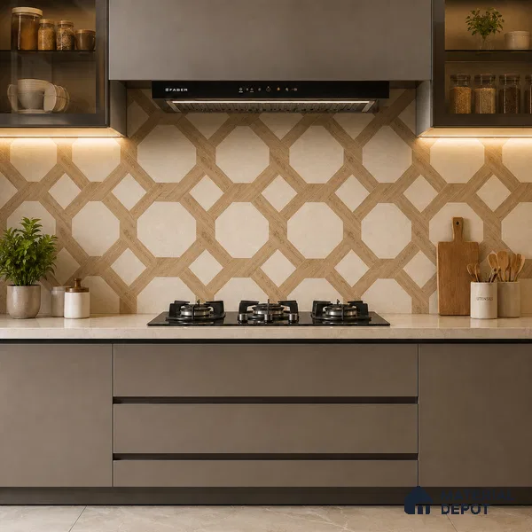 TL 12817 Veneer 303 4 ft x 2 ft Vitrified Matte Finish Tile - 9 mm
