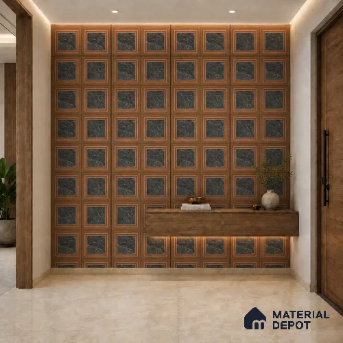 TL 12820 Veneer 305 4 ft x 2 ft Vitrified Matte Finish Tile - 9 mm