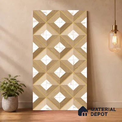 TL 12822 Veneer 301 4 ft x 2 ft Vitrified Matte Finish Tile - 9 mm
