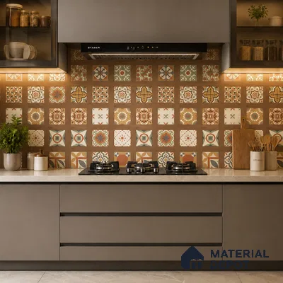 TL 12824 Veneer 314 4 ft x 2 ft Vitrified Matte Finish Tile - 9 mm