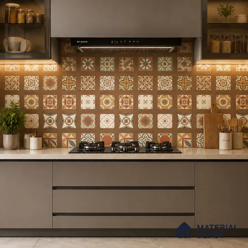 TL 12824 Veneer 314 4 ft x 2 ft Vitrified Matte Finish Tile - 9 mm