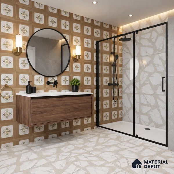 TL 12825 Veneer 315 4 ft x 2 ft Vitrified Matte Finish Tile - 9 mm