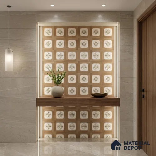 TL 12825 Veneer 315 4 ft x 2 ft Vitrified Matte Finish Tile - 9 mm