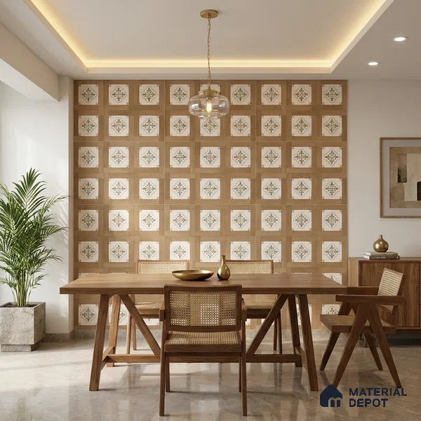 TL 12825 Veneer 315 4 ft x 2 ft Vitrified Matte Finish Tile - 9 mm