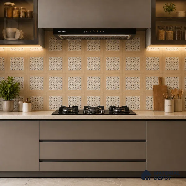 TL 12825 Veneer 315 4 ft x 2 ft Vitrified Matte Finish Tile - 9 mm