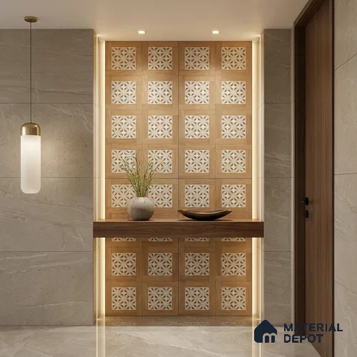 TL 12827 Veneer 317 4 ft x 2 ft Vitrified Matte Finish Tile - 9 mm